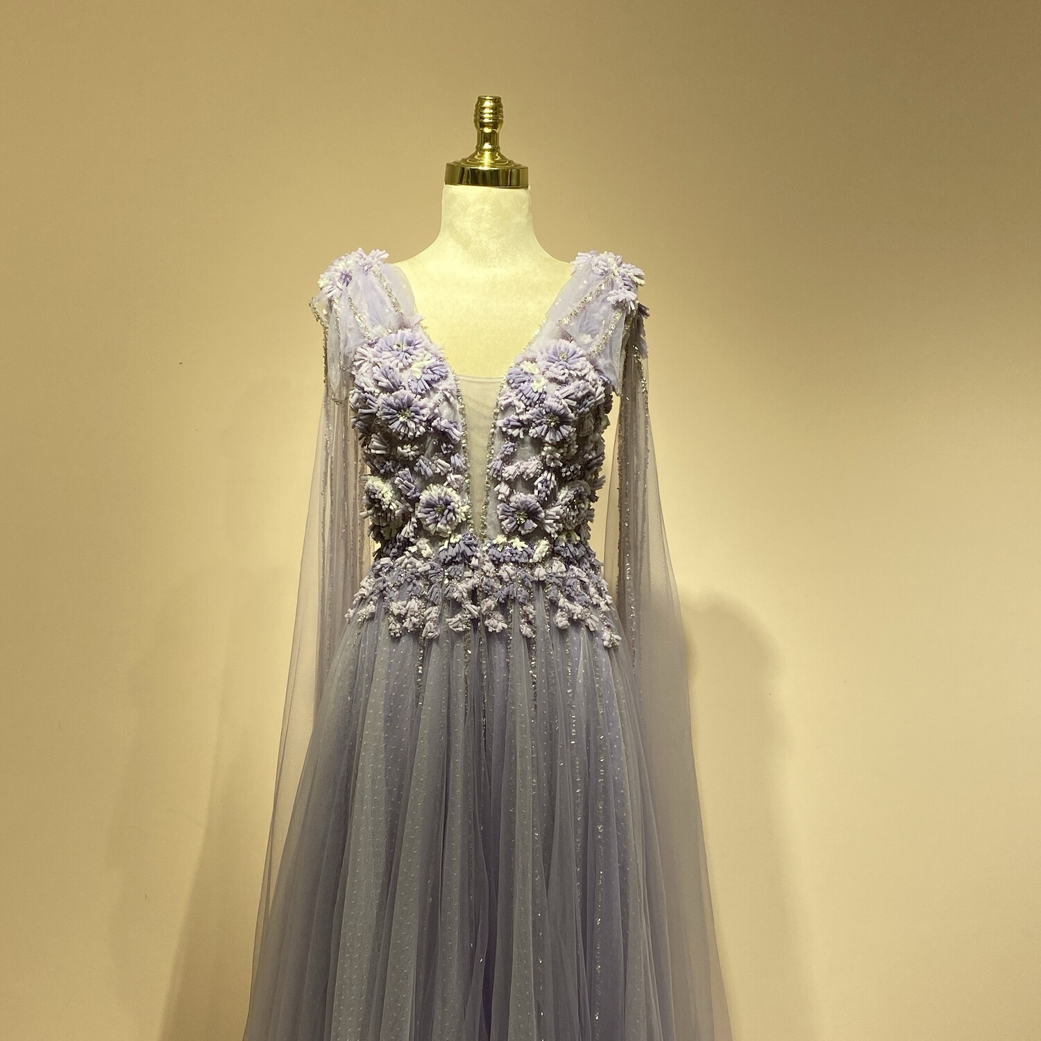 Vestido largo light purple talla 42/10