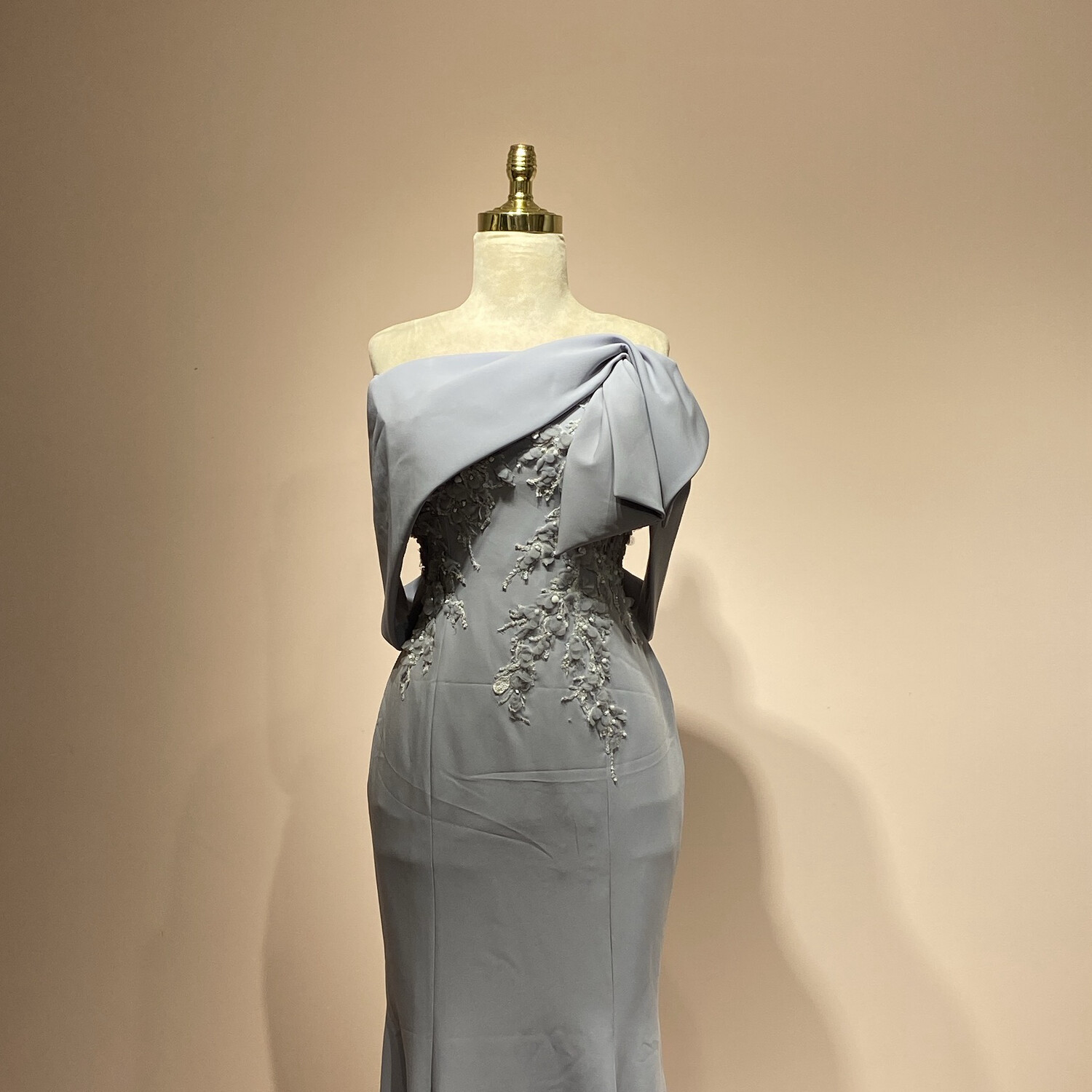 Vestido largo Celeste talla 44/12