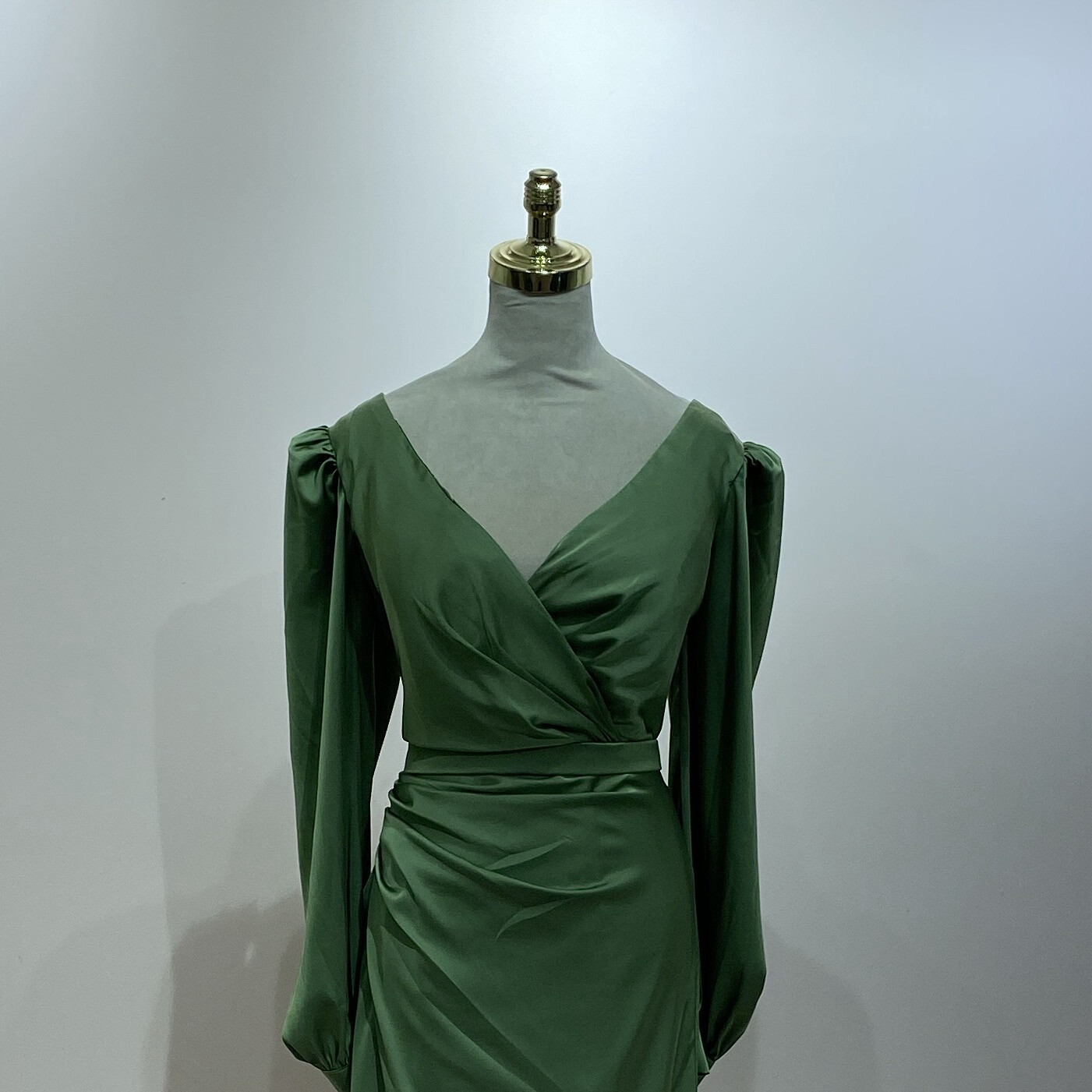 Vestido largo verde talla 44/46