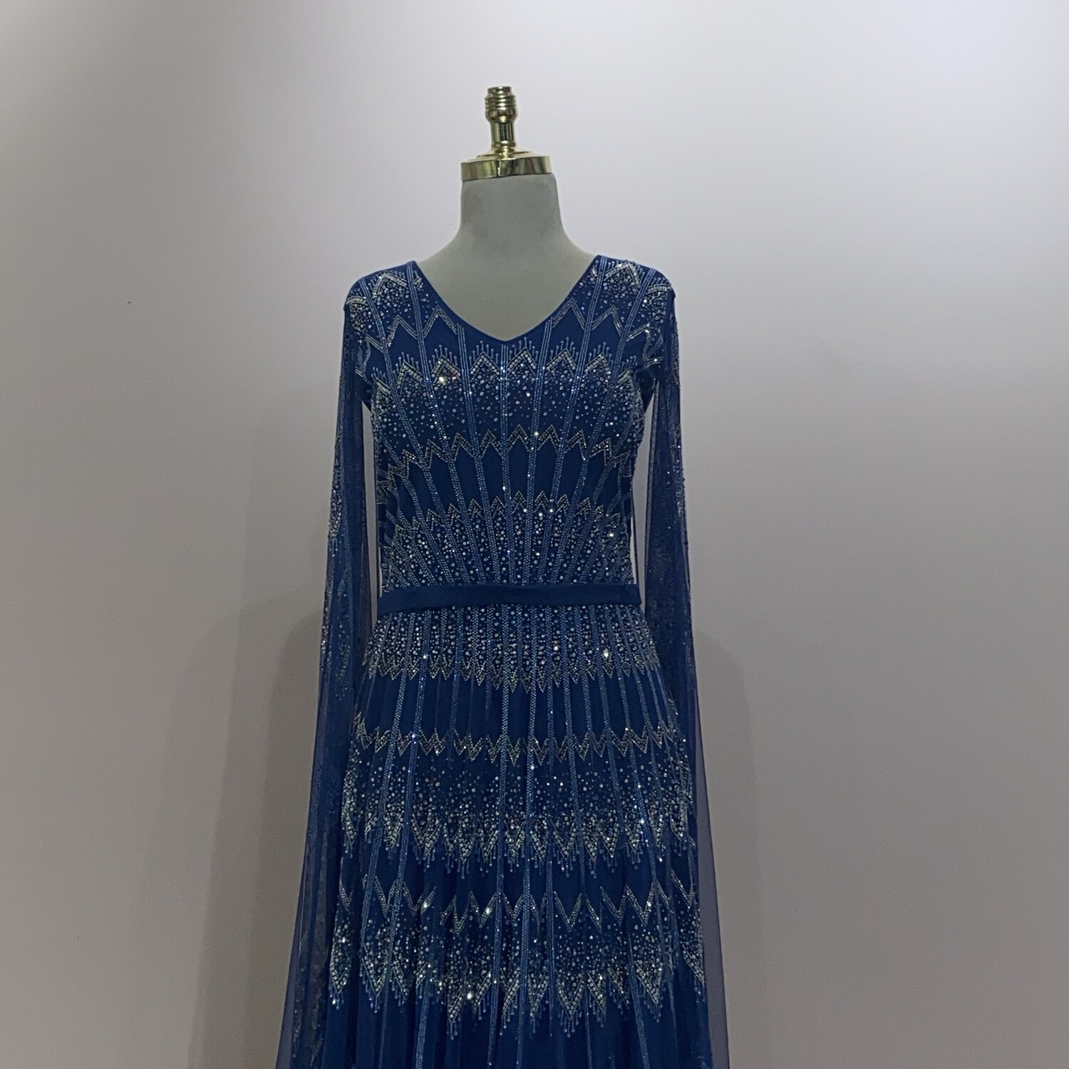 Vestido largo azul Índigo talla 44 - 46 - 48 - 50