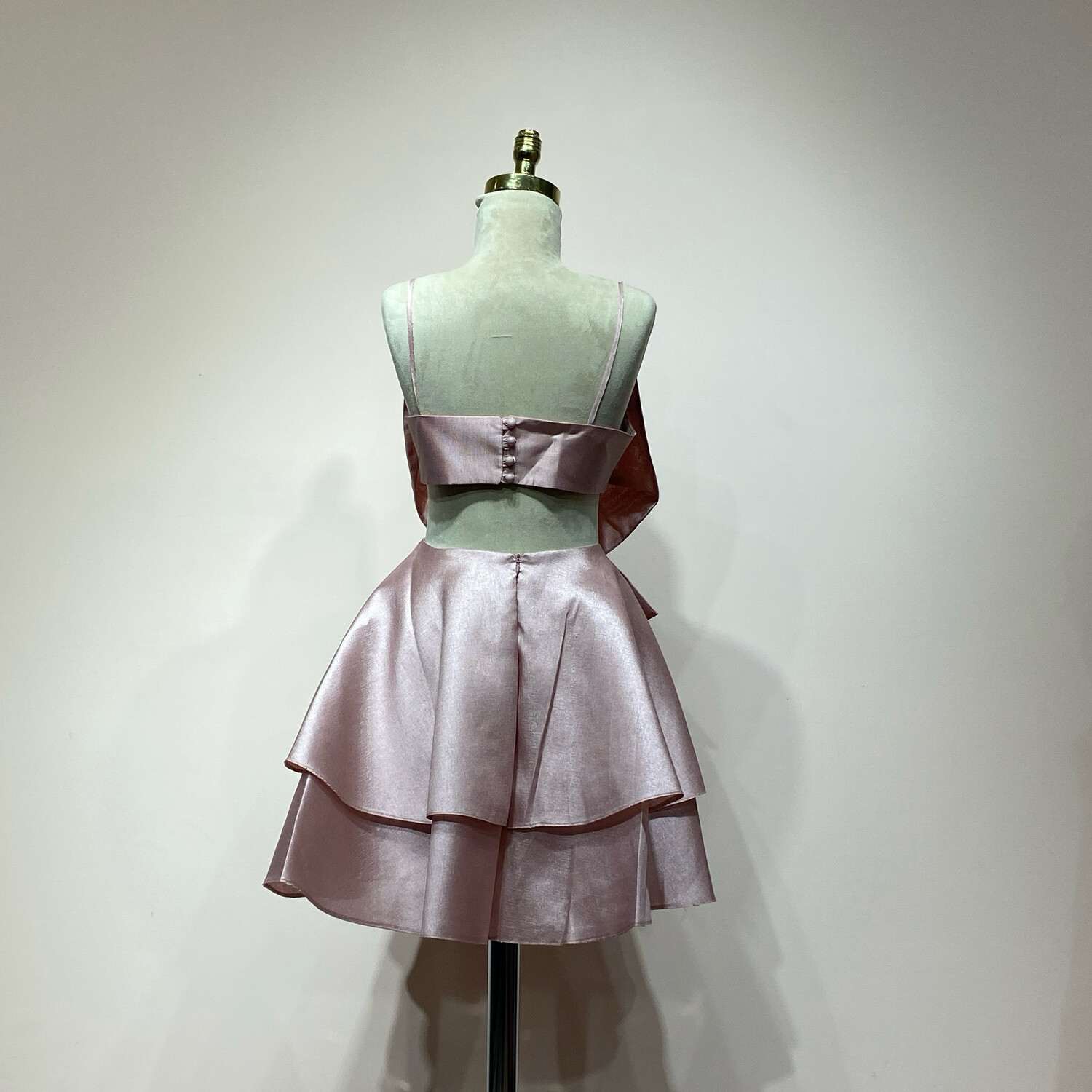 Vestido corto rosado talla 36/38/40/42