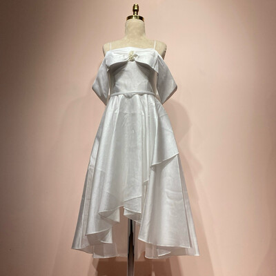 Vestido corto blanco talla 36/38/40/42