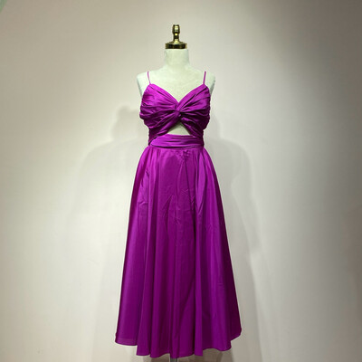 Vestido corto fucsia talla 36/38/40/42