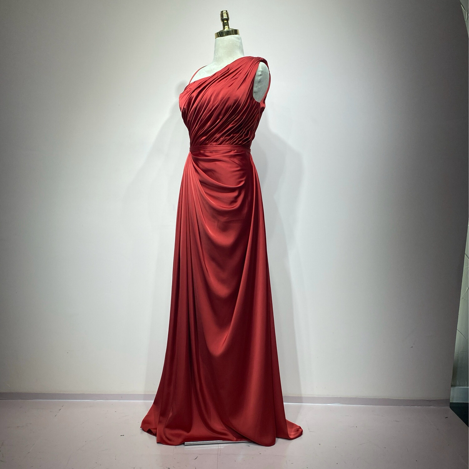 Vestido largo rojo talla 42