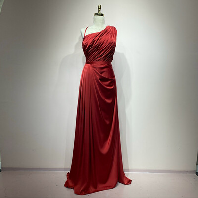 Vestido largo rojo talla 42
