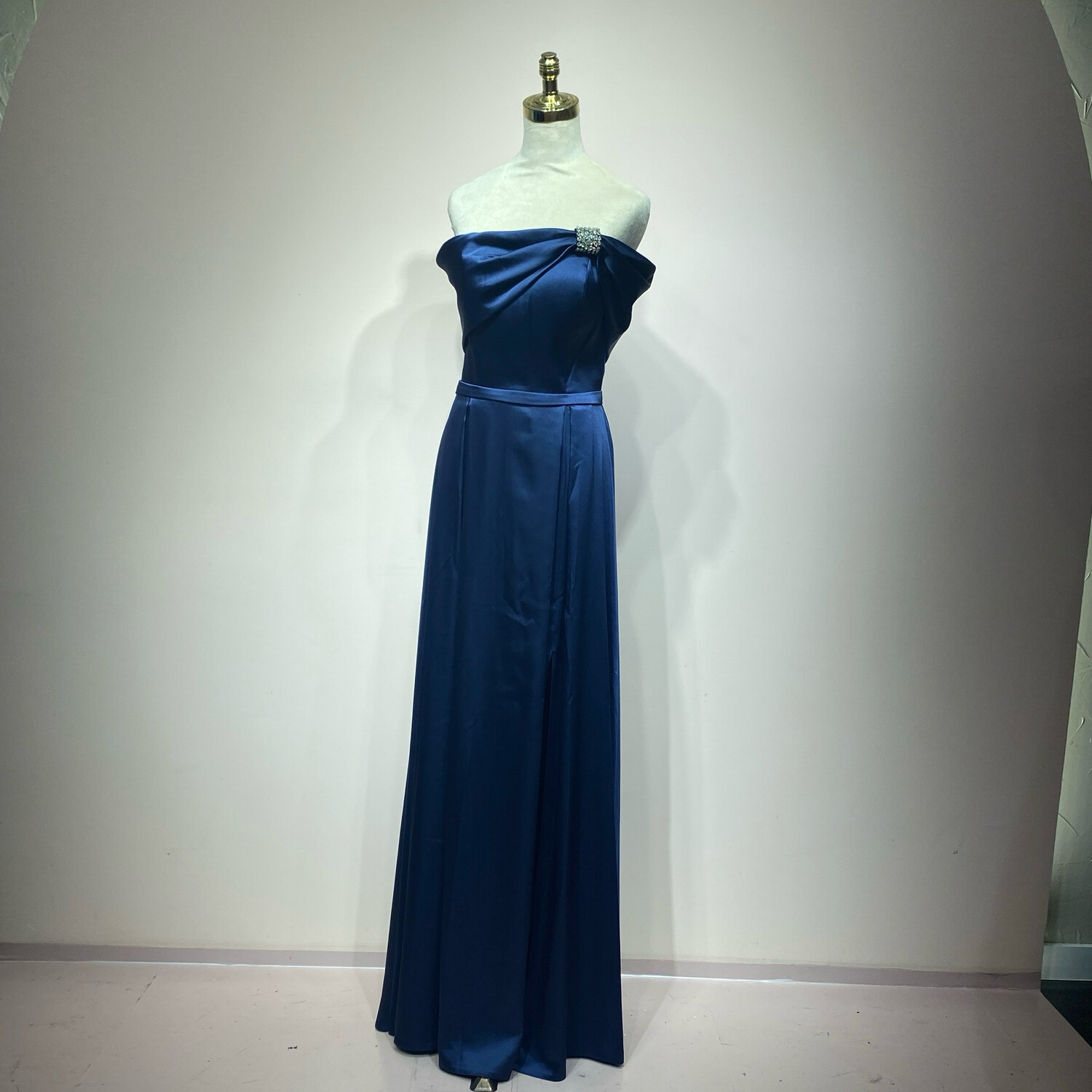 Vestido largo azul Navy talla 2