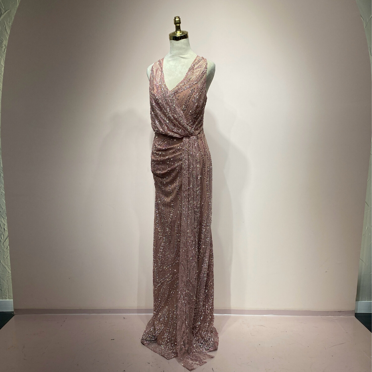 Vestido Dusty rose