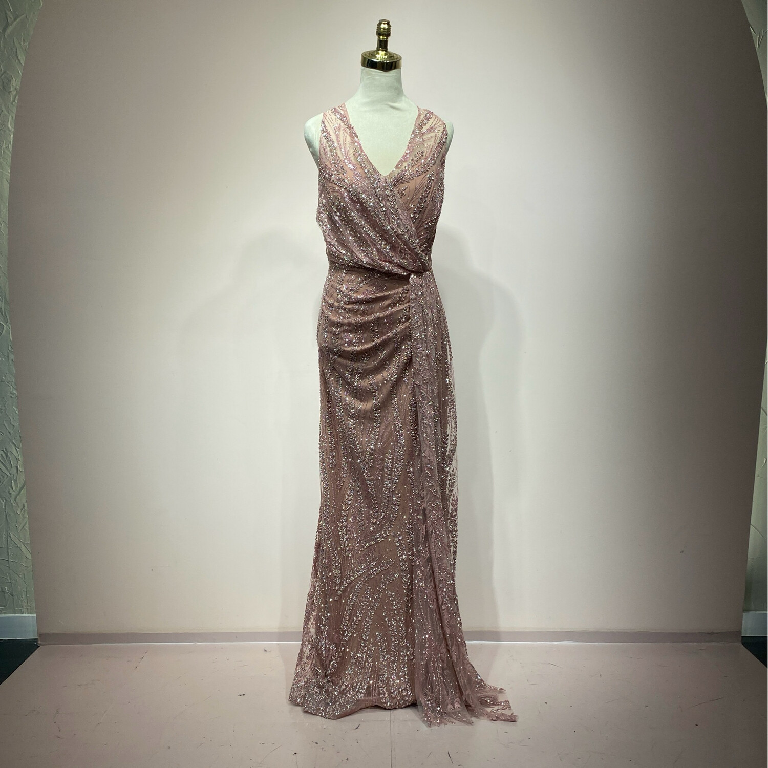 Vestido Dusty rose