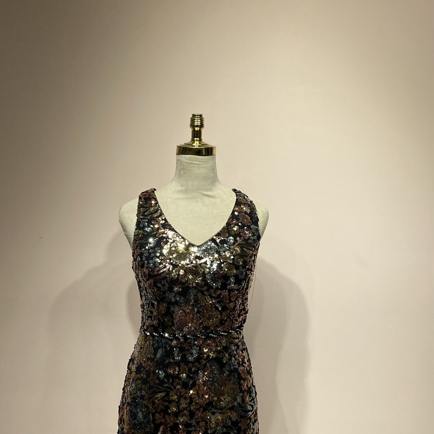 Vestido largo negro