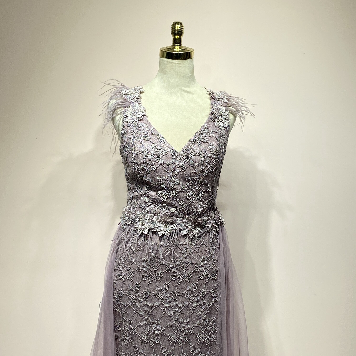 Vestido Largo,	Rosado	,Talla	6