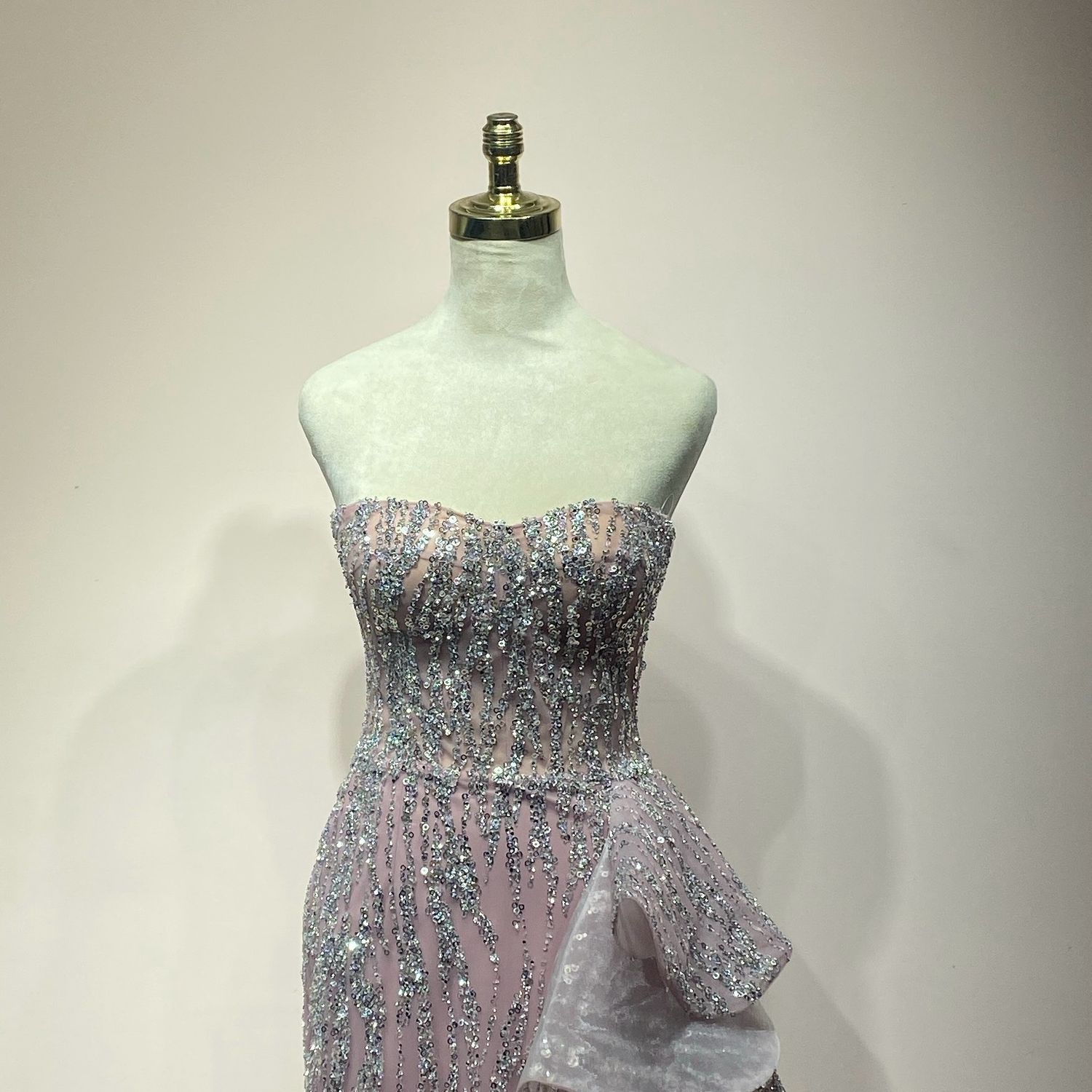 Vestido largo color Dusty Rose Vestido largo color Dusty Rose