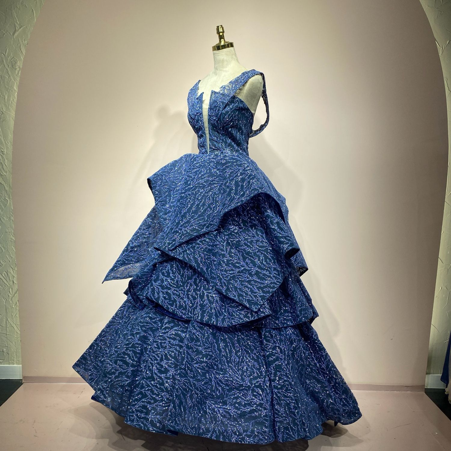 Vestido azul talla 44