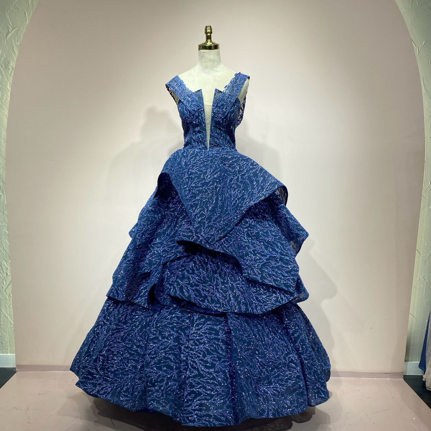 Vestido azul talla 44