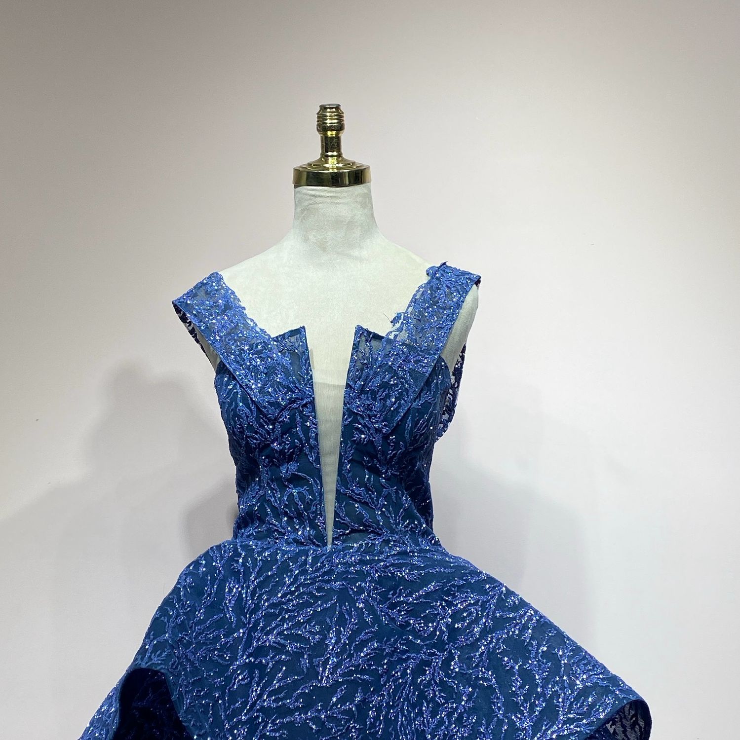 Vestido azul talla 44