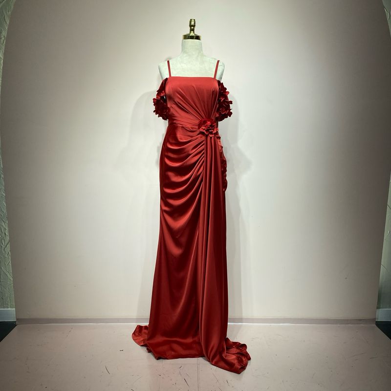 Vestido largo rojo talla 42/10