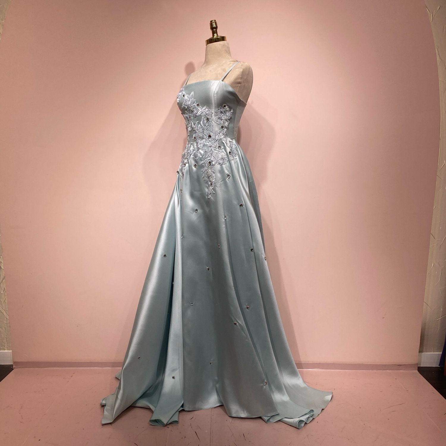 Vestido celeste talla 40/8