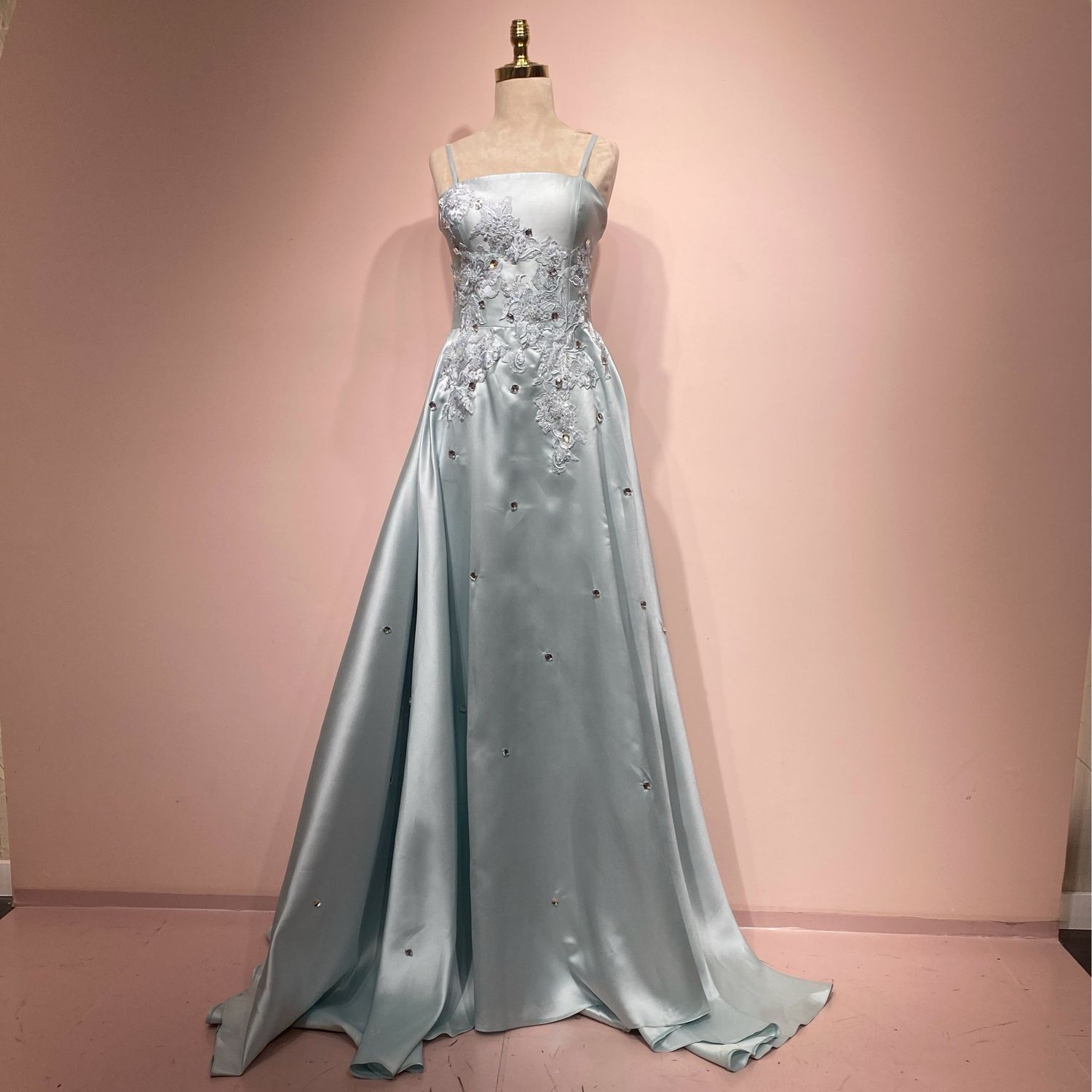 Vestido celeste talla 40/8
