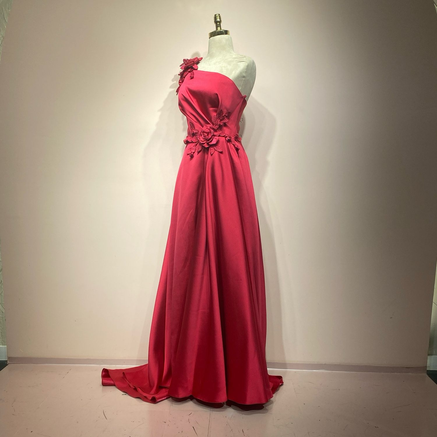 Vestido largo magenta talla 42/10 Vestido largo magenta talla 42/10