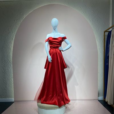 Vestido largo rojo