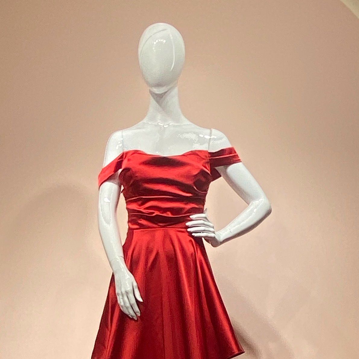 Vestido largo rojo