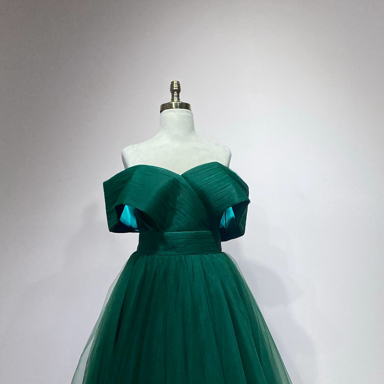 Vestido largo verde talla 42/10