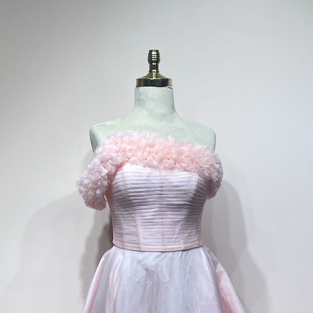 Vestido corto rosado talla 8