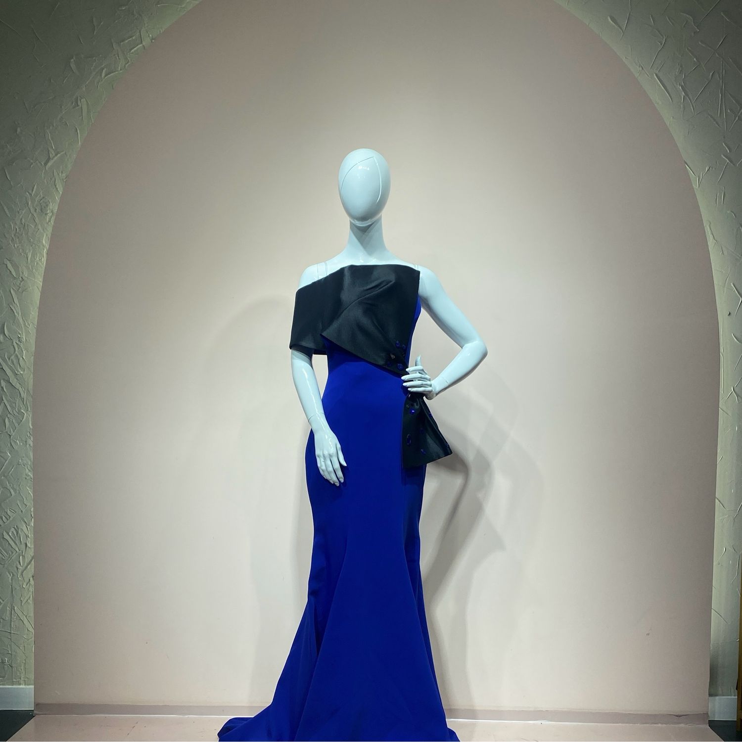 Vestido largo azul talla 42/10