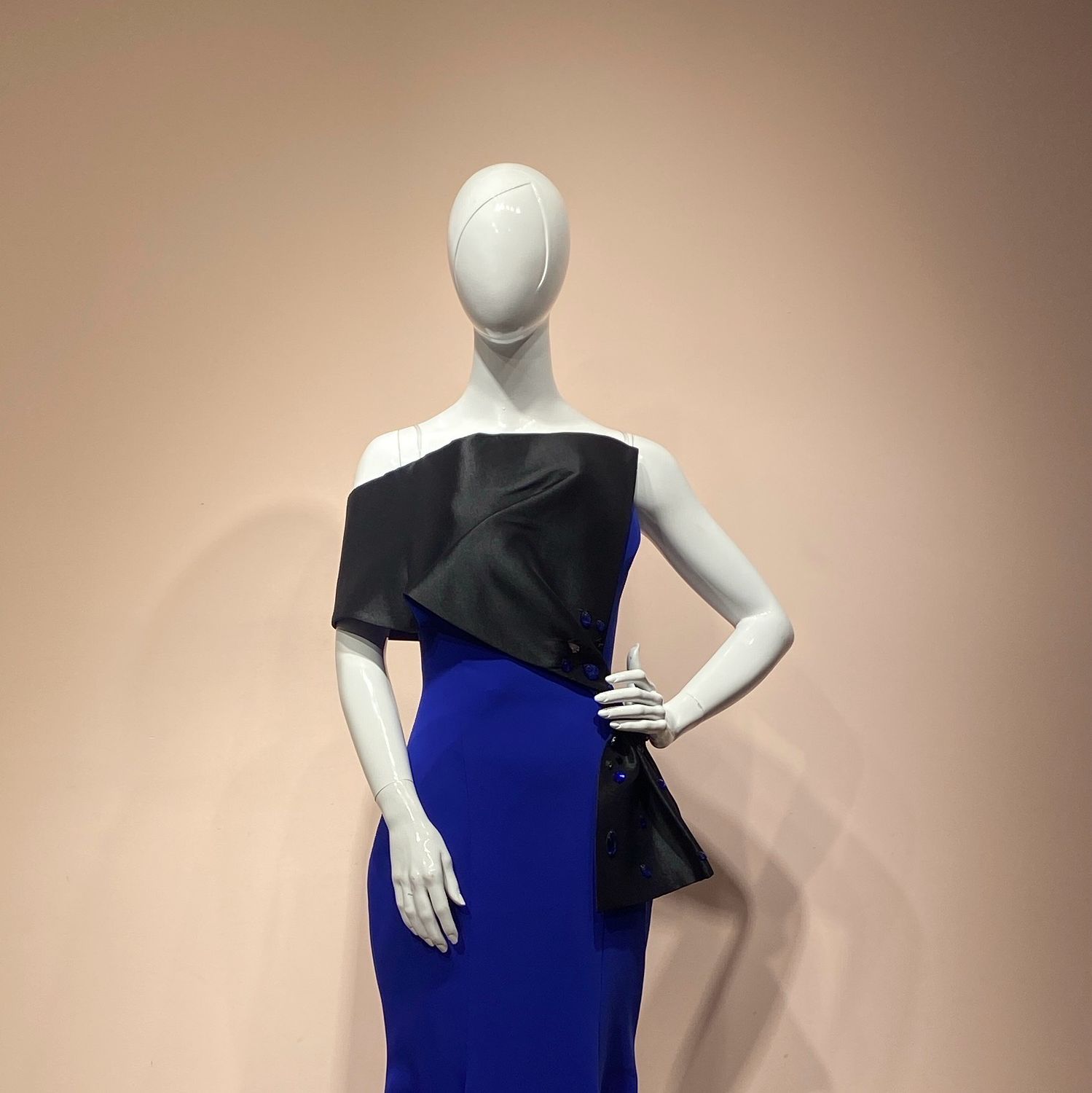 Vestido largo azul talla 42/10