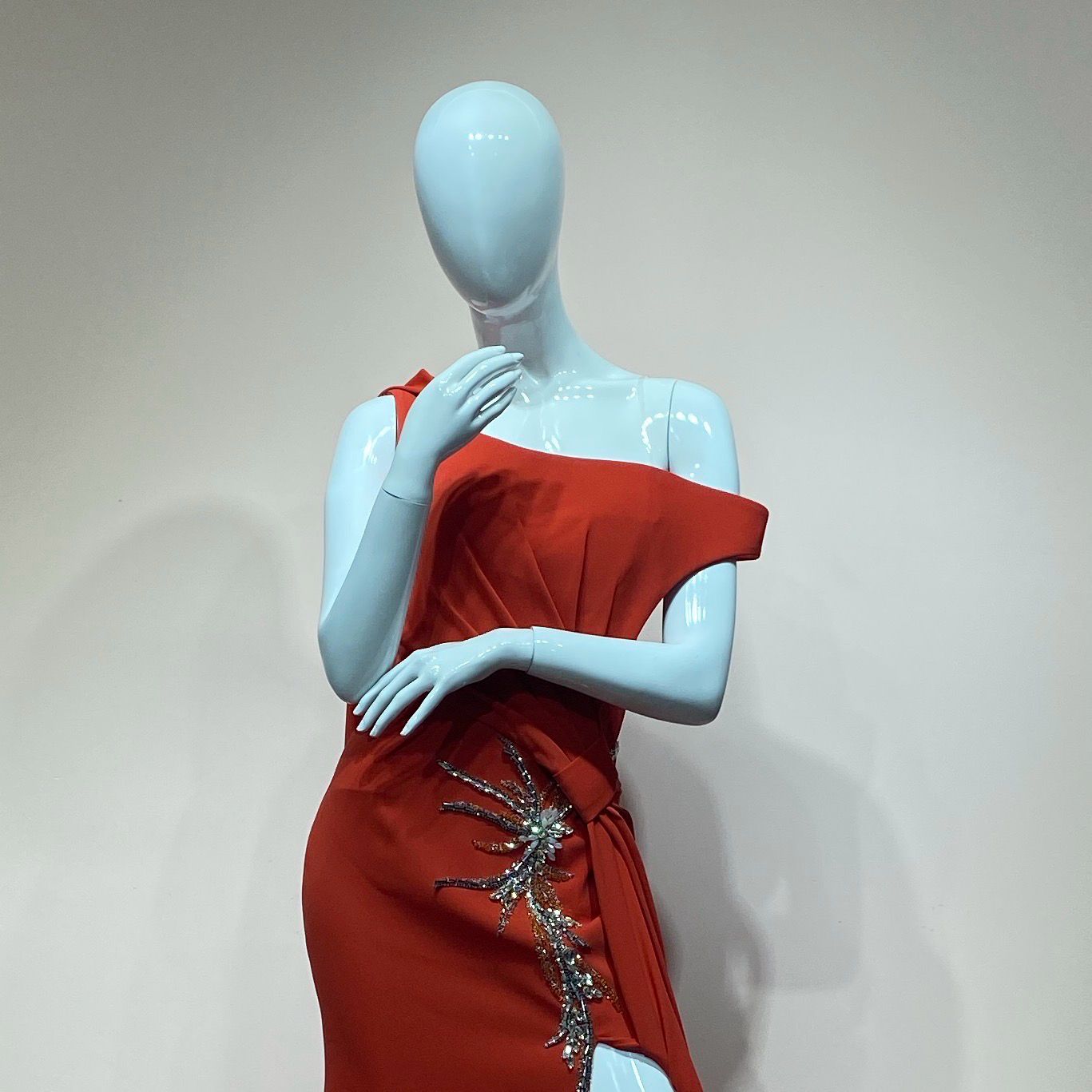 VENDIDO 2025 - Vestido largo coral talla 38/6