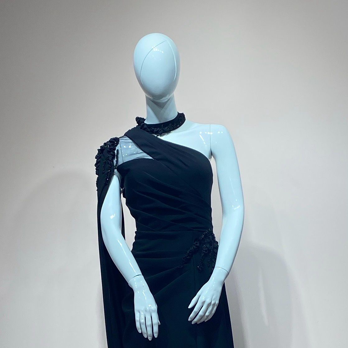 Vestido largo negro talla 44/12