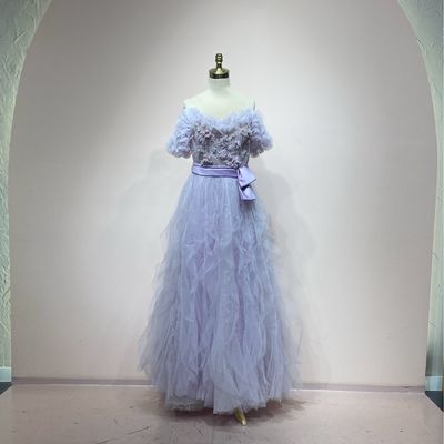 REBAJADO - Vestido largo lila talla 44/12