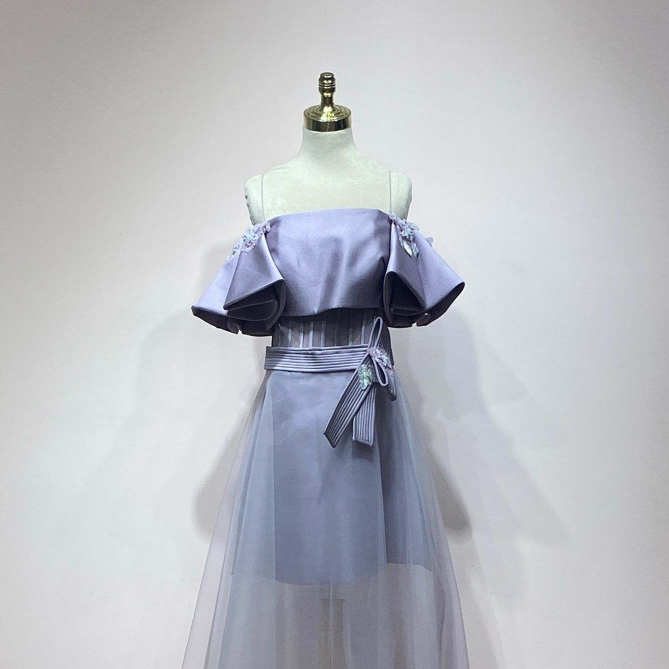 Vestido midi lila talla 38/6