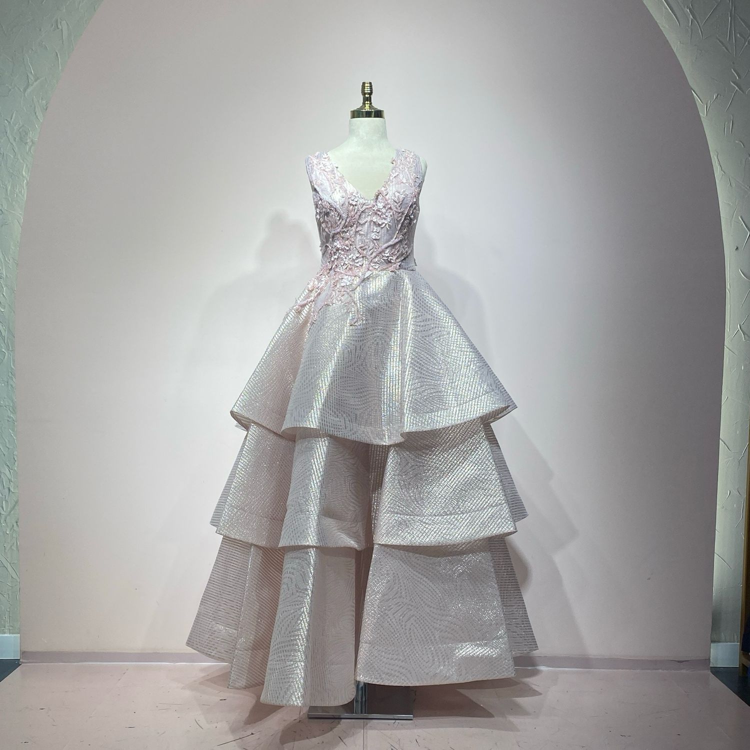 VENDIDO 2025 - Vestido largo color rosado talla 42/10 VENDIDO 2025 - Vestido largo color rosado talla 42/10