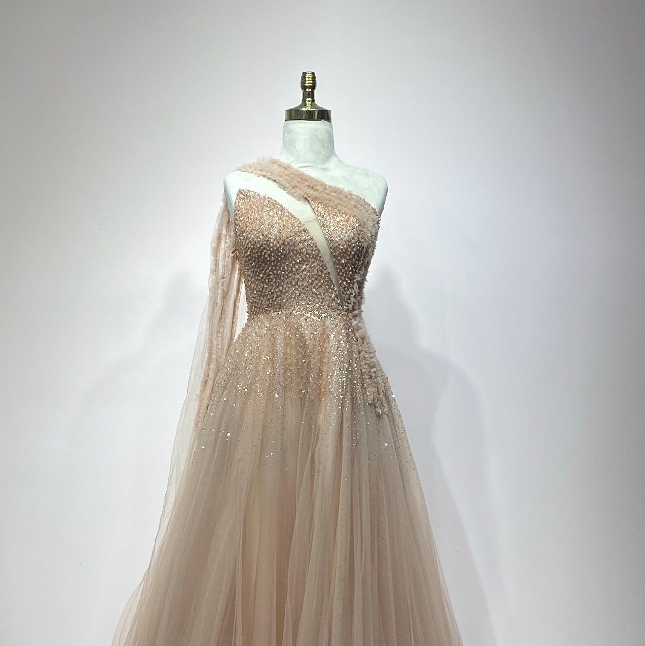 Vestido largo talla rose gold 42 / 10
