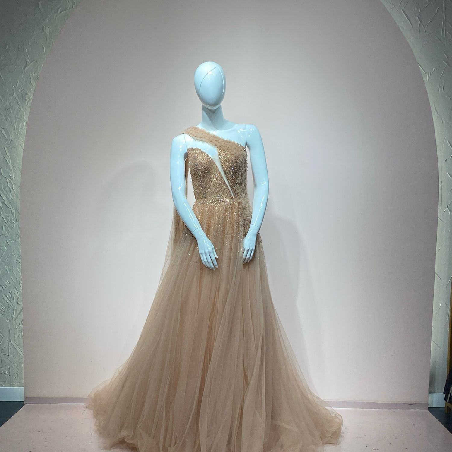 Vestido largo talla rose gold 42 / 10