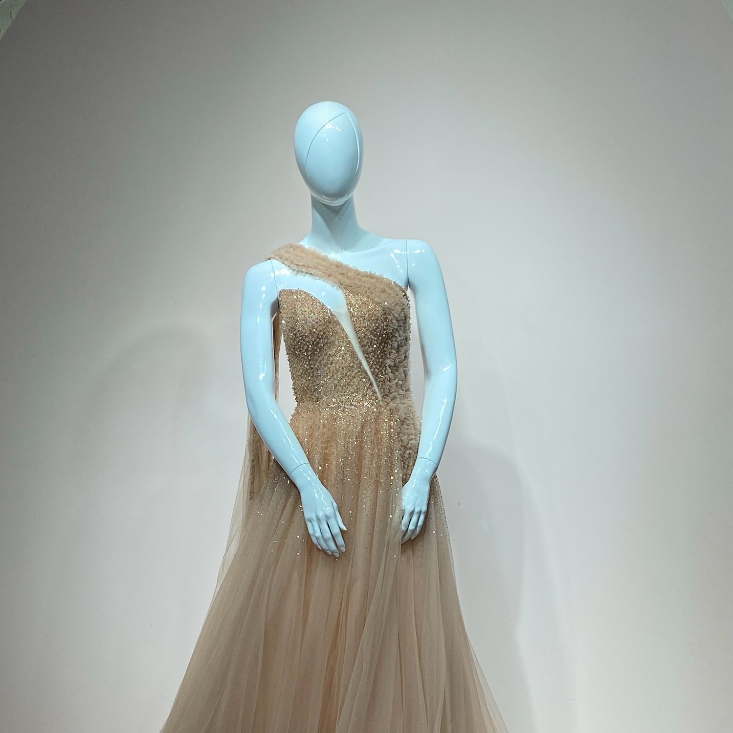 Vestido largo talla rose gold 42 / 10