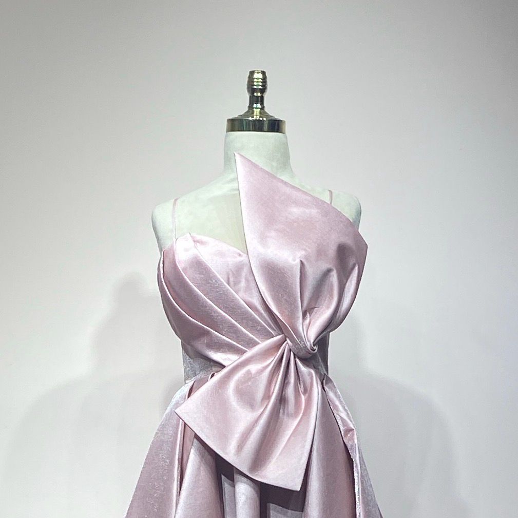 Vestido corto rosado talla 36