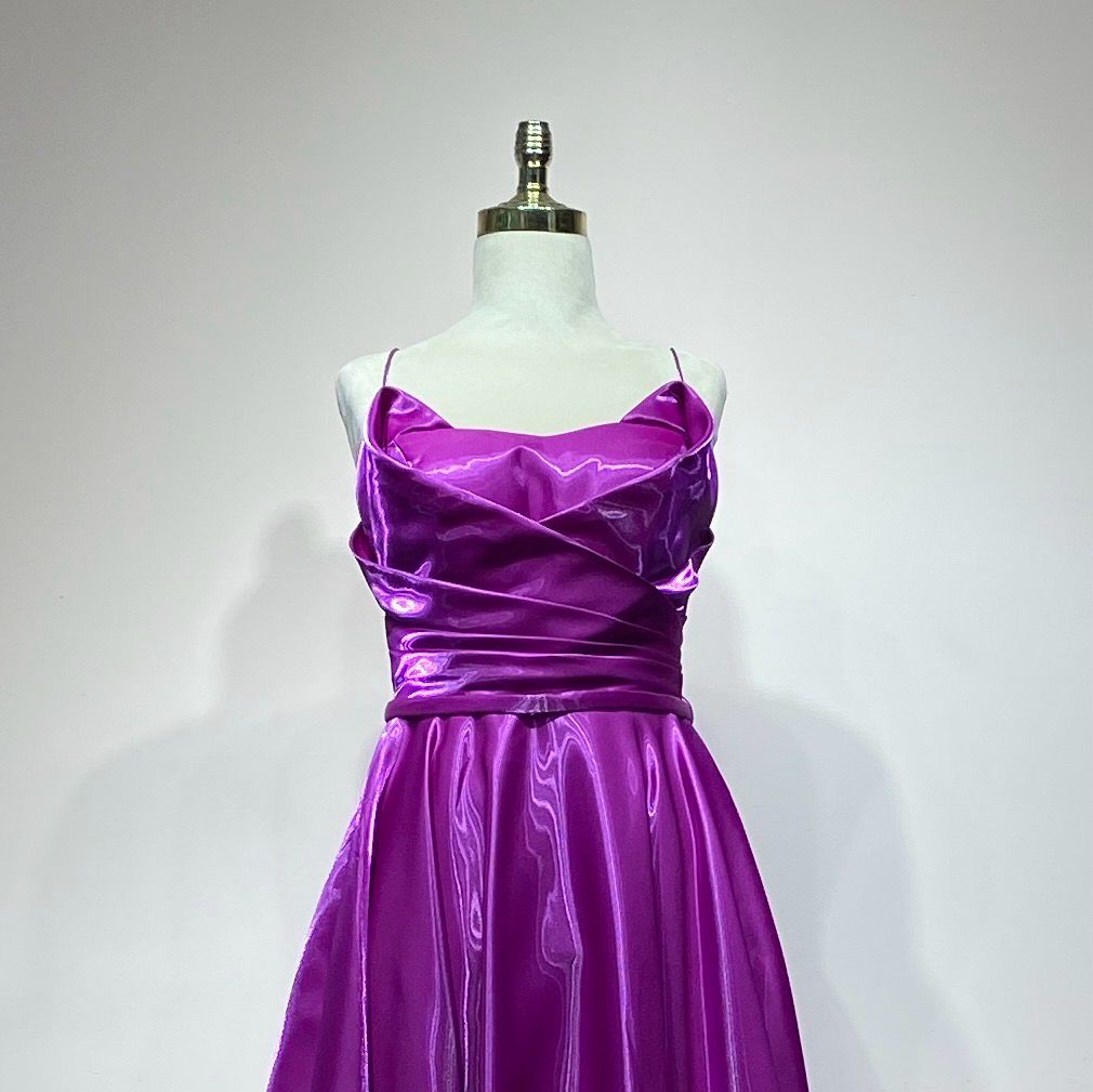Vestido corte midi fucsia talla 42/10