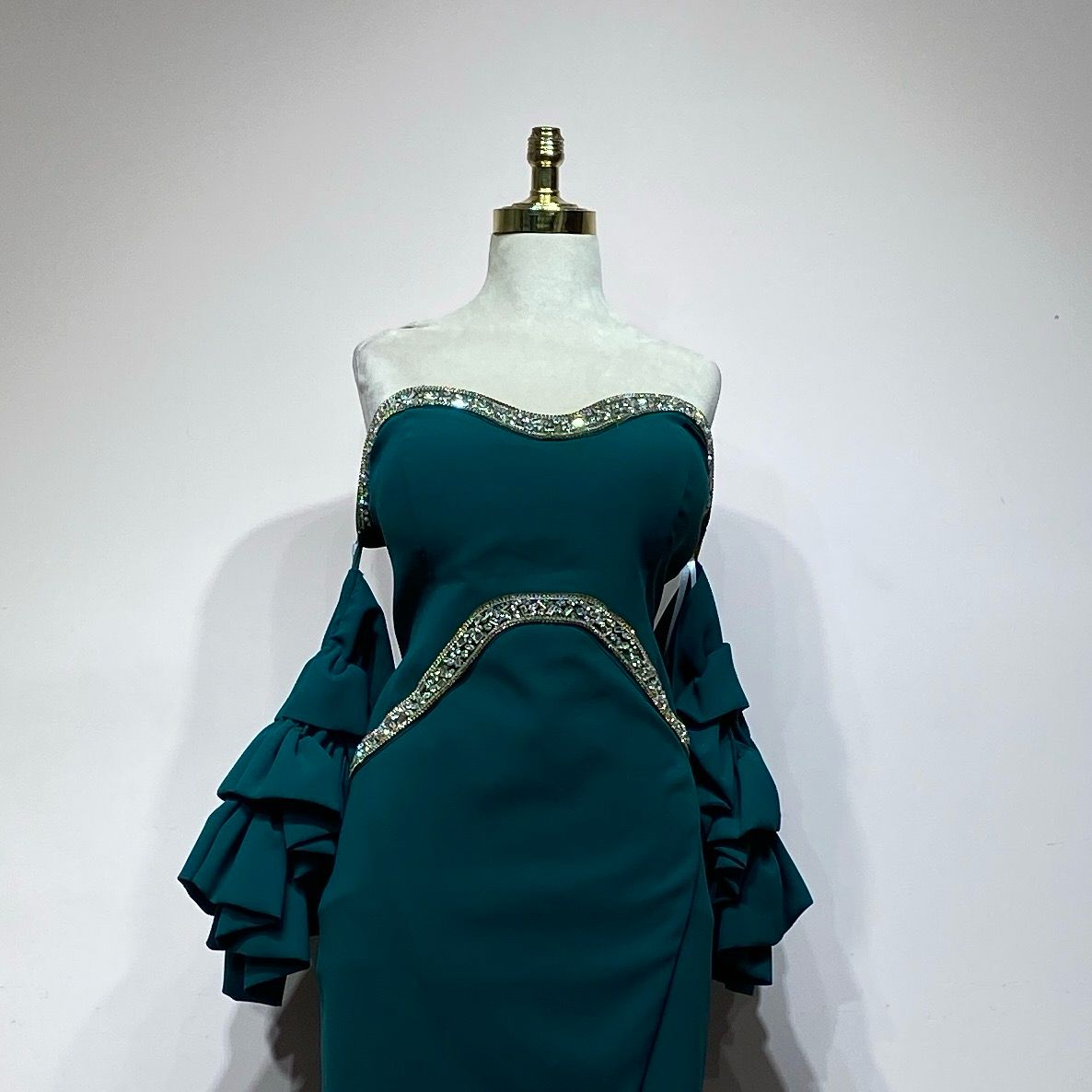 Vestido corte midi talla 48/16