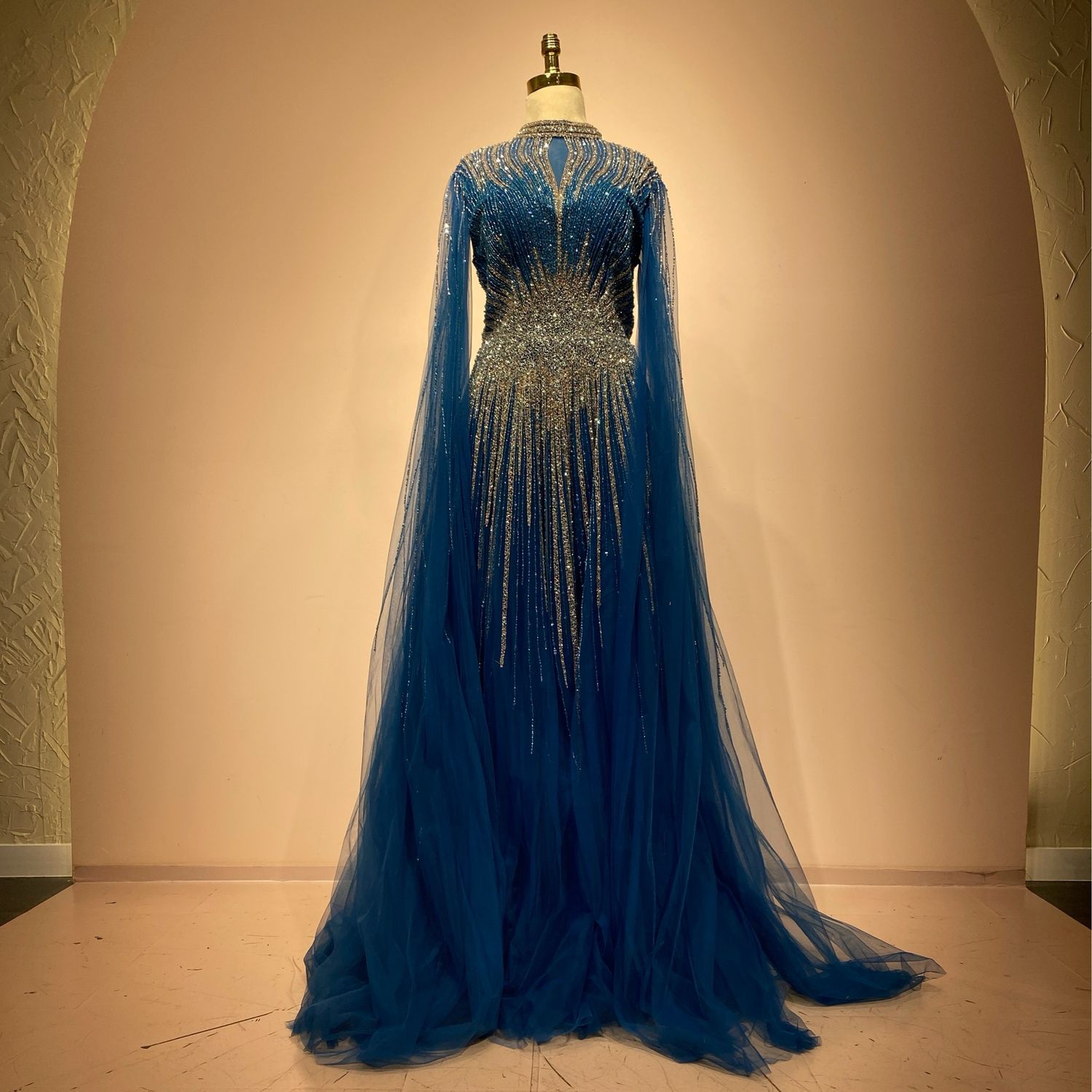 Vestido Largo - turquesa (Nuevo oct)