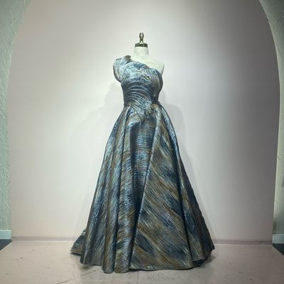 Vestido corte a metálico talla 44