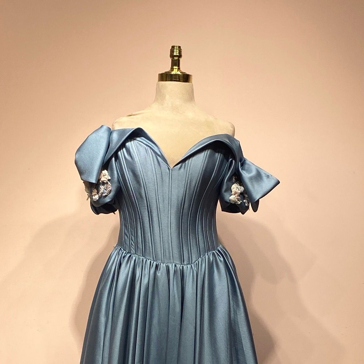 Vestido azul indigo talla 42/10