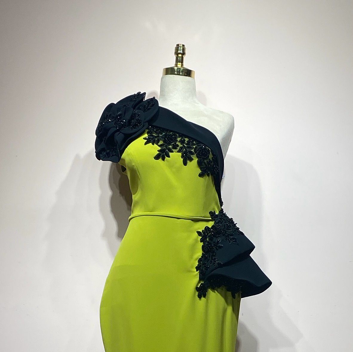 Vestido sirena verde talla 46 - L