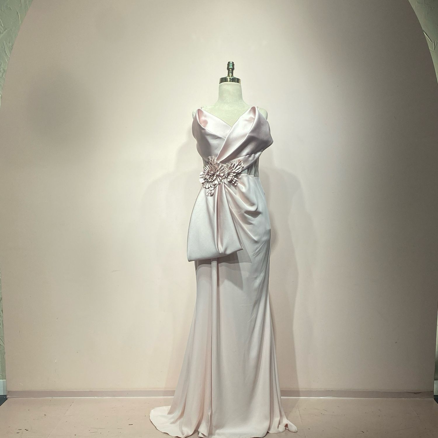 Vestido Largo Color Pink Talla 42/10 Vestido Largo Color Pink Talla 42/10