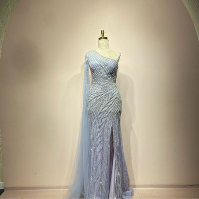 Vestido Largo Color Lila Talla 40/8