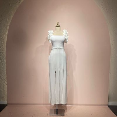 Vestido blanco corte midi talla 1/2/3/4