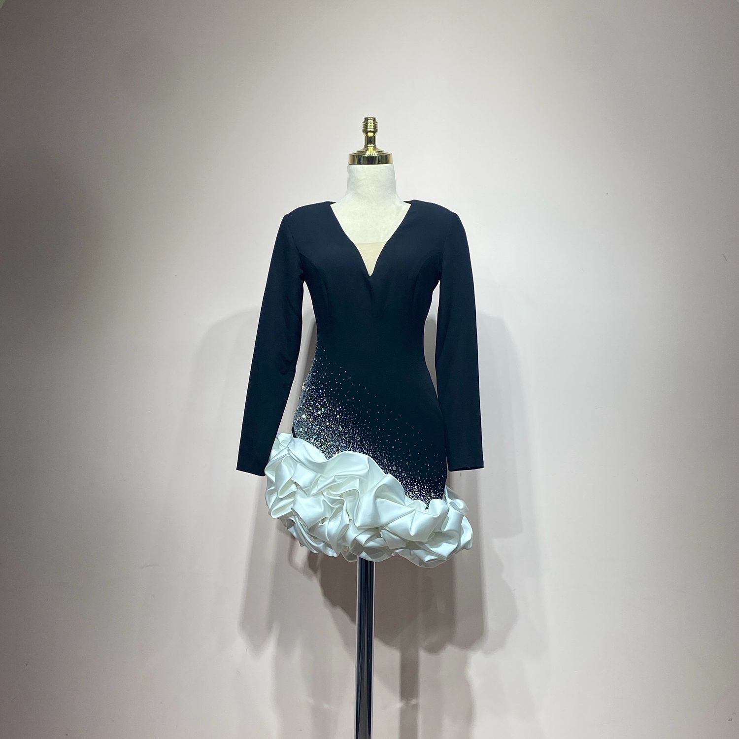 Vestido corto negro talla 1/2/34