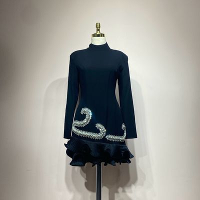 Vestido corto negro talla 1/2/3/4