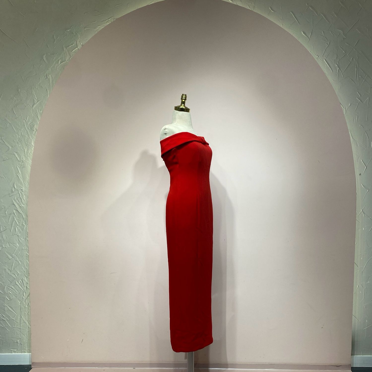 Vestido rojo corto talla 36