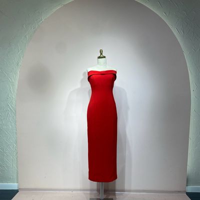 Vestido rojo corto talla 36